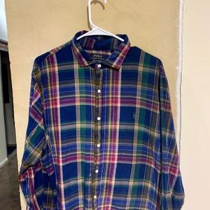 Ralph Lauren Polo Plaid Oxford